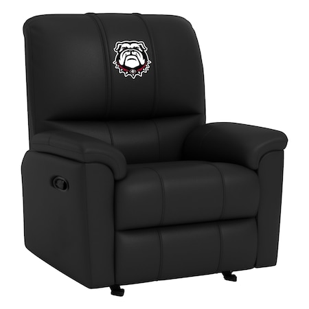 Dreamseat Rocker Recliner with Georgia Bulldogs Alternate Logo XZ52031CDRRBLK-PSCOL13192